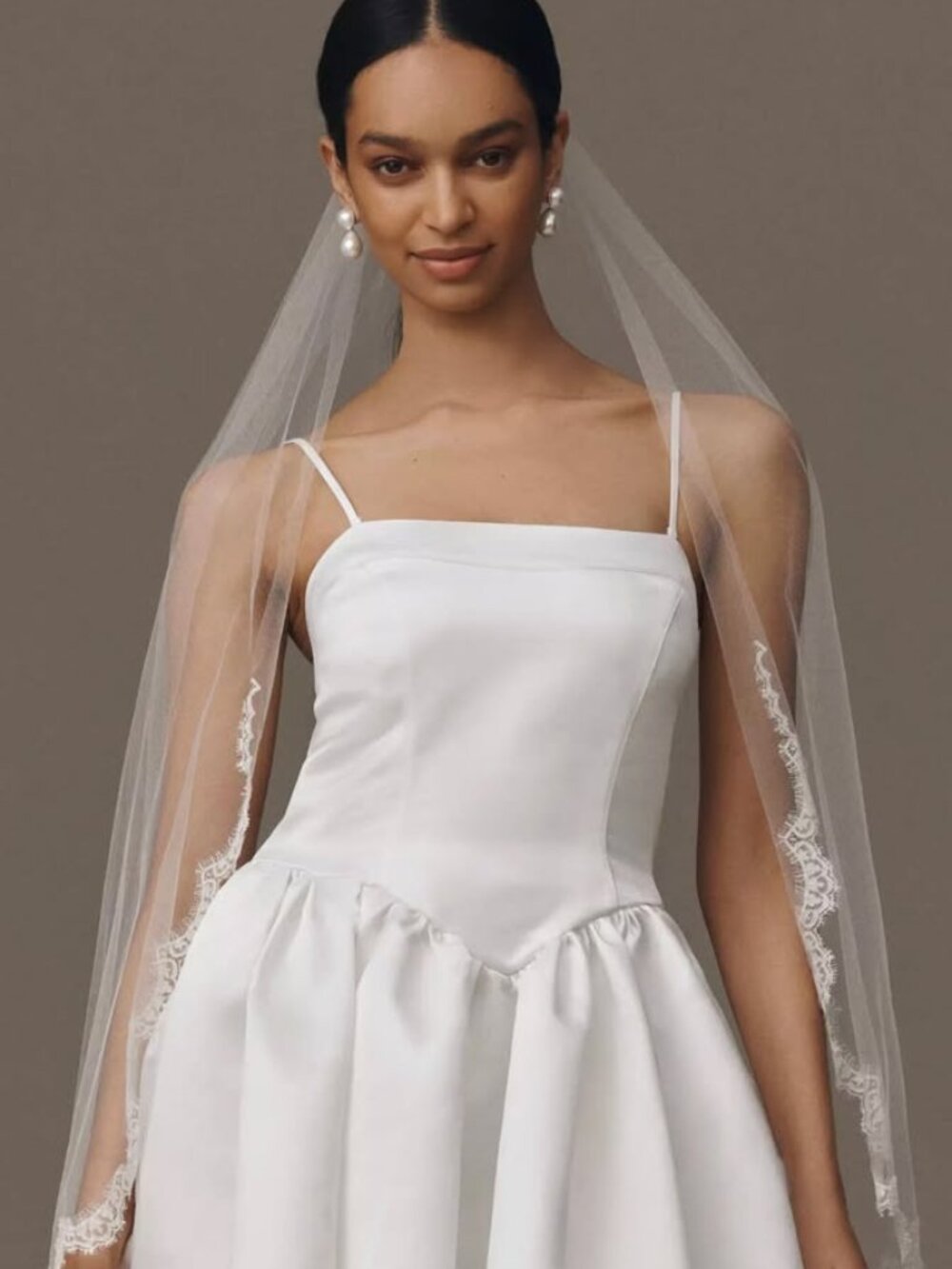 Brand New Anthropologie / Paris by Debra Moreland Wedding Veil - Still in Box
